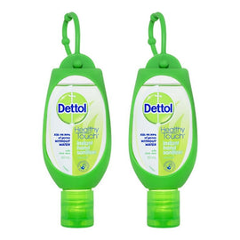 Dettol Healthy Touch Instant Hand Sanitiser Clip-On 50mL Pack of 2