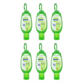 Dettol Healthy Touch Instant Hand Sanitiser Clip-On 50mL Pack of 6
