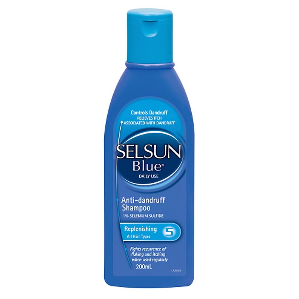 Selsun Blue Anti Dandruff Shampoo Replenishing 200mL