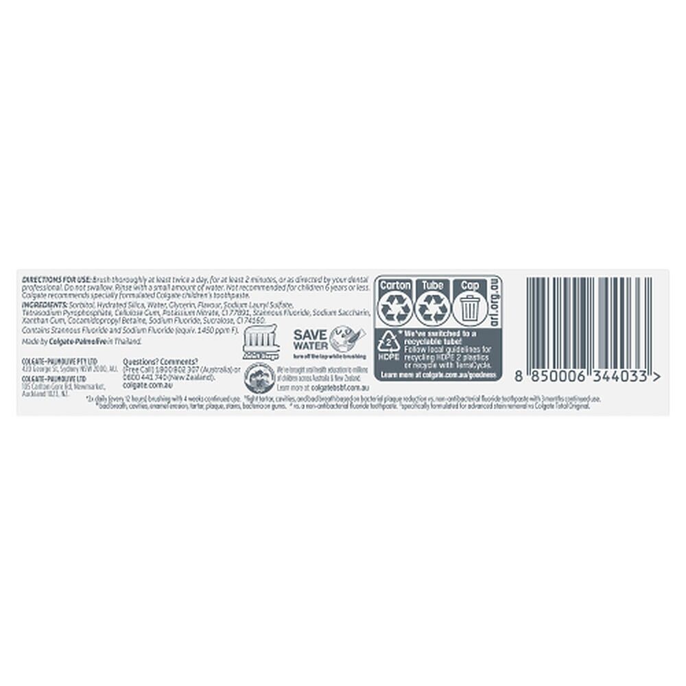 Colgate Total Active Prevention+ Deep Clean Toothpaste 115g