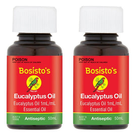 Bosisto's Eucalyptus Oil 50mL Pack of 2