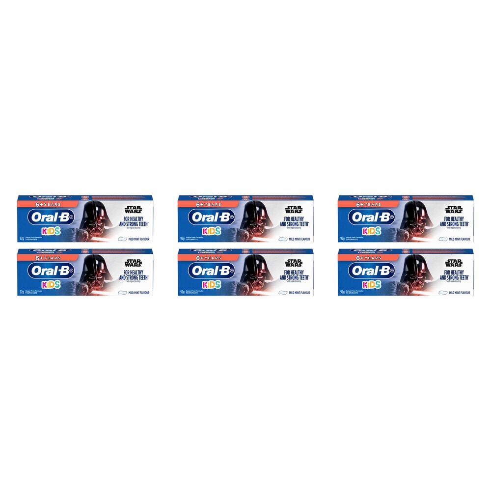 Oral-B Star Wars Junior Toothpaste 6+ Years 92g Pack of 6