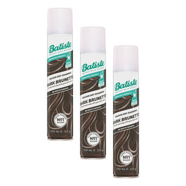 Batiste Dark Brunette Dry Shampoo 200mL Pack of 3
