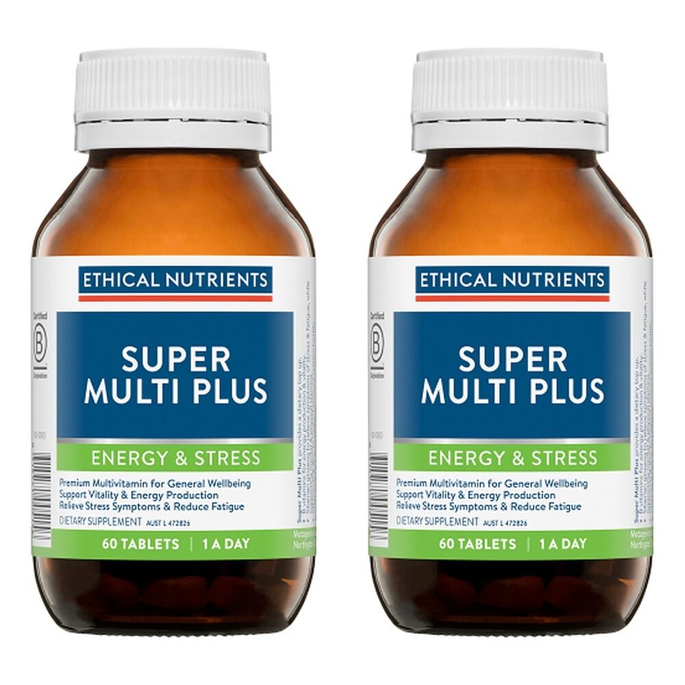 Ethical Nutrients Super Multi Plus 60 Tablets Pack of 2