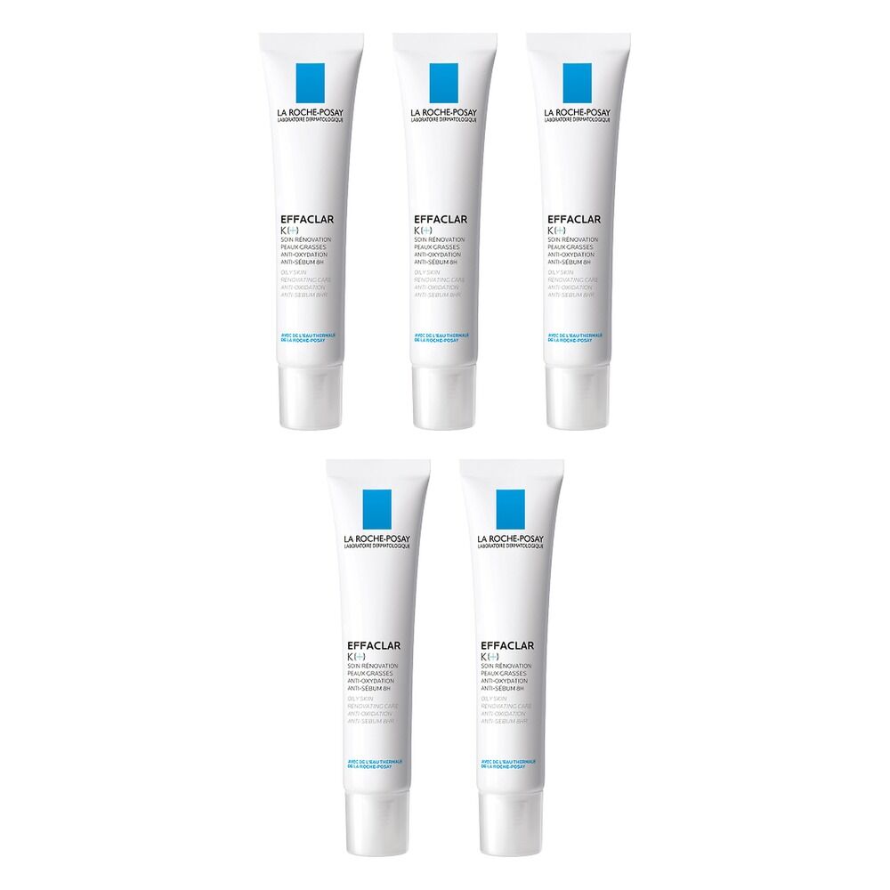La Roche-Posay Effaclar K(+) 40mL Pack of 5