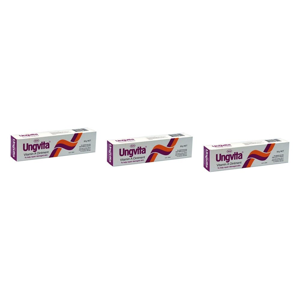 Ungvita Vitamin A Ointment 50g Pack of 3