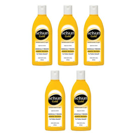 Selsun Gold Treatment Shampoo 375mL Pack of 5