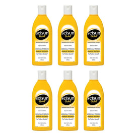 Selsun Gold Treatment Shampoo 375mL Pack of 6