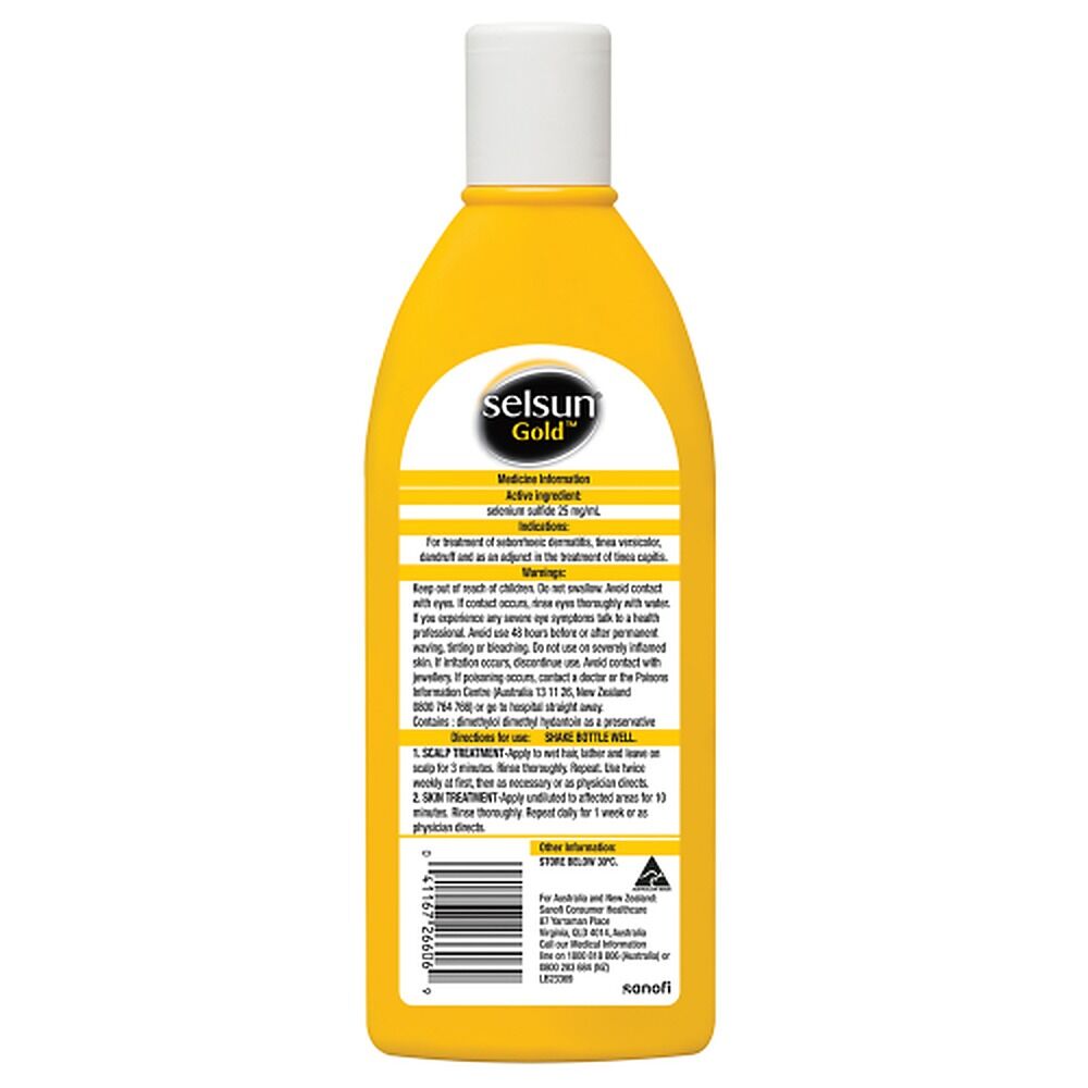 Selsun Gold Treatment Shampoo 375mL