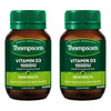 Thompson's Vitamin D3 1000IU 240 Capsules Pack of 2