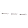 Terumo Syringe NN 3mL LS 100 Pack Bundle of 3