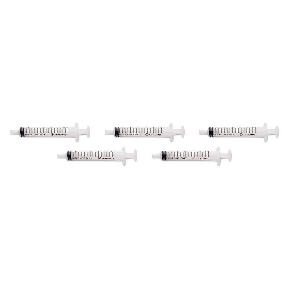 Terumo Syringe NN 3mL LS 100 Pack Bundle of 5
