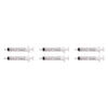 Terumo Syringe NN 3mL LS 100 Pack Bundle of 6