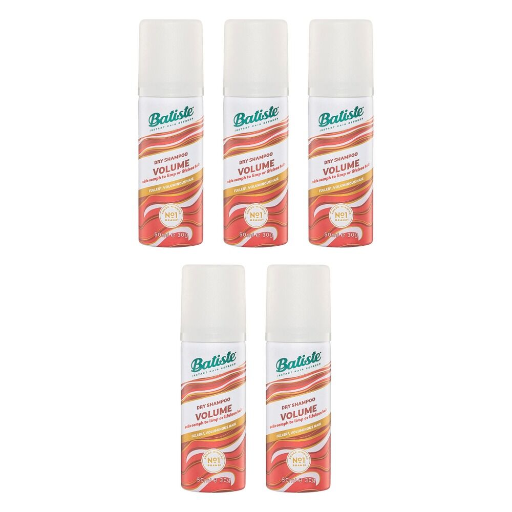 Batiste Volume Dry Shampoo 50mL Pack of 5