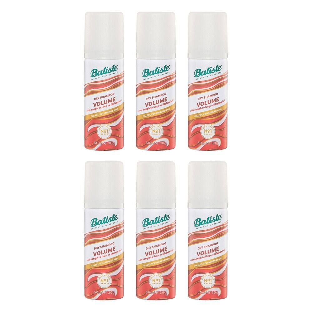 Batiste Volume Dry Shampoo 50mL Pack of 6
