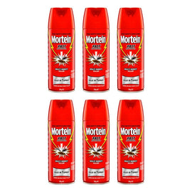 Mortein Fast Knockdown Aerosol Multi Insect Killer 200g Pack of 6