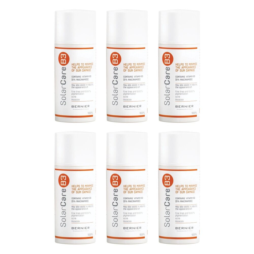 SolarCare B3 Niacinamide Airless Pump Bottle 100mL Pack of 6