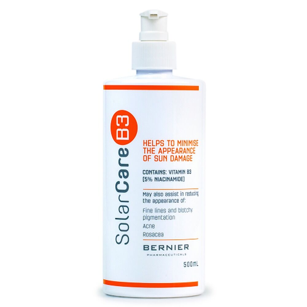 SolarCare B3 Niacinamide Pump Action Bottle 500mL