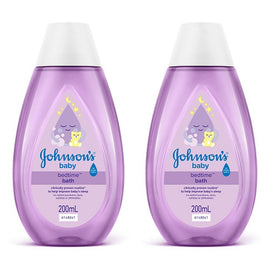 Johnson's Baby Bedtime Bath 200mL Pack of 2