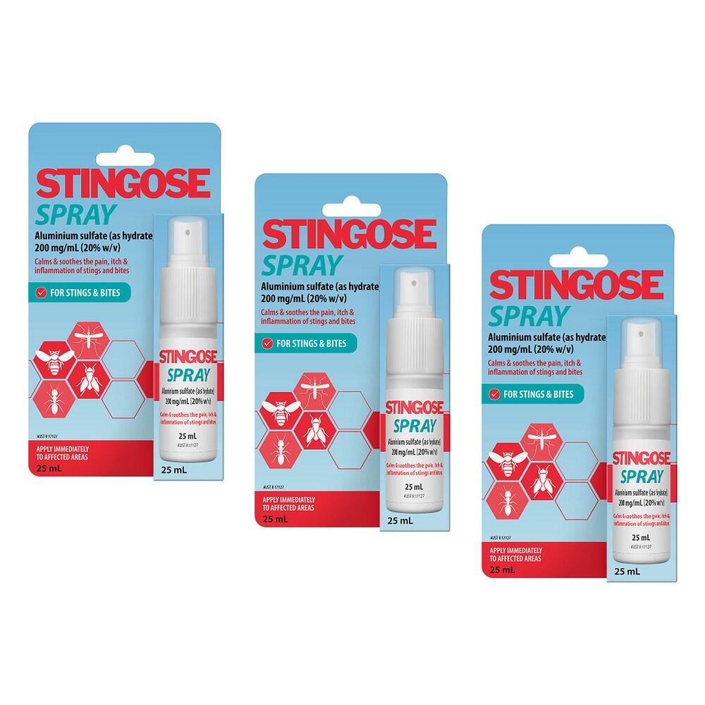 Stingose Spray 25mL Pack of 3