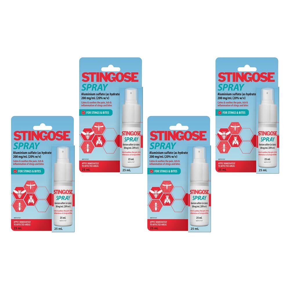 Stingose Spray 25mL Pack of 4