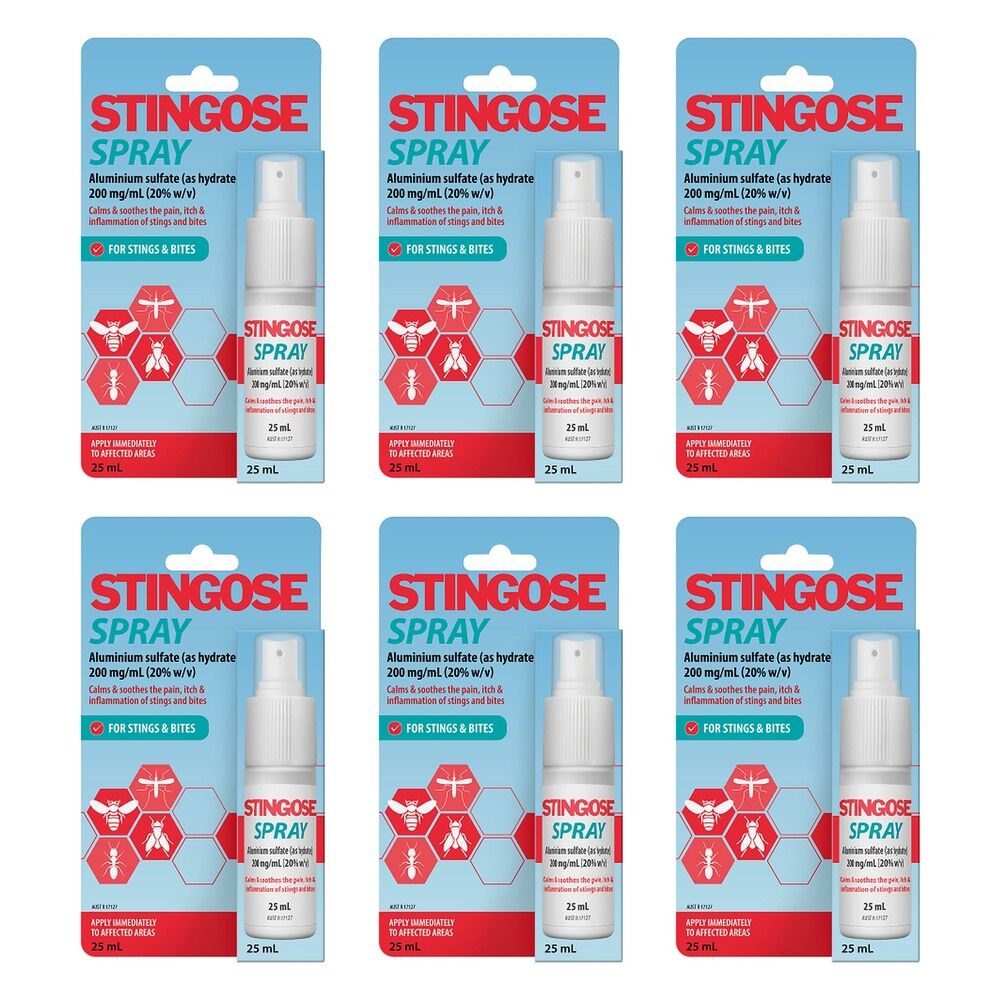 Stingose Spray 25mL Pack of 6