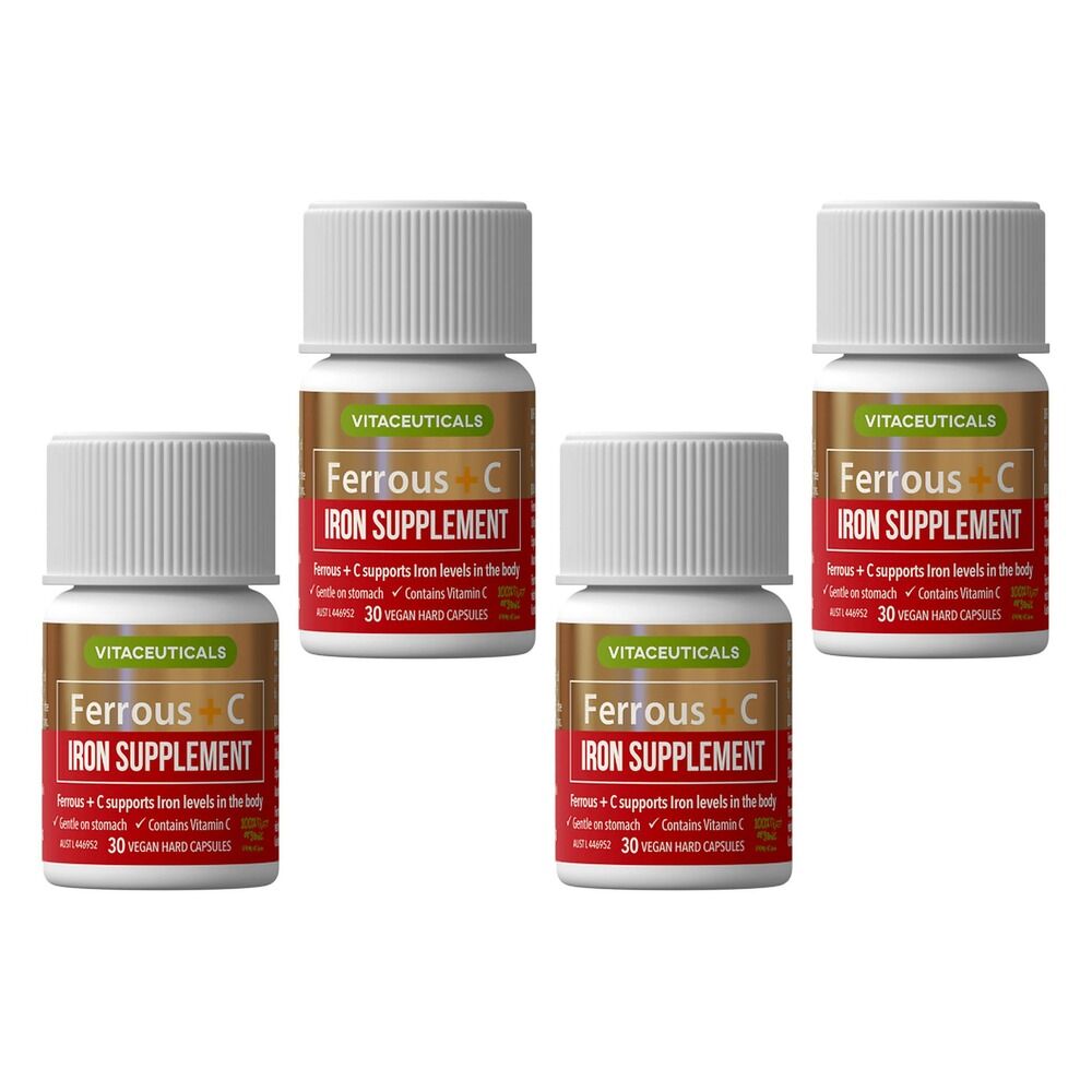 Ferrous C 30 Capsules Pack of 4