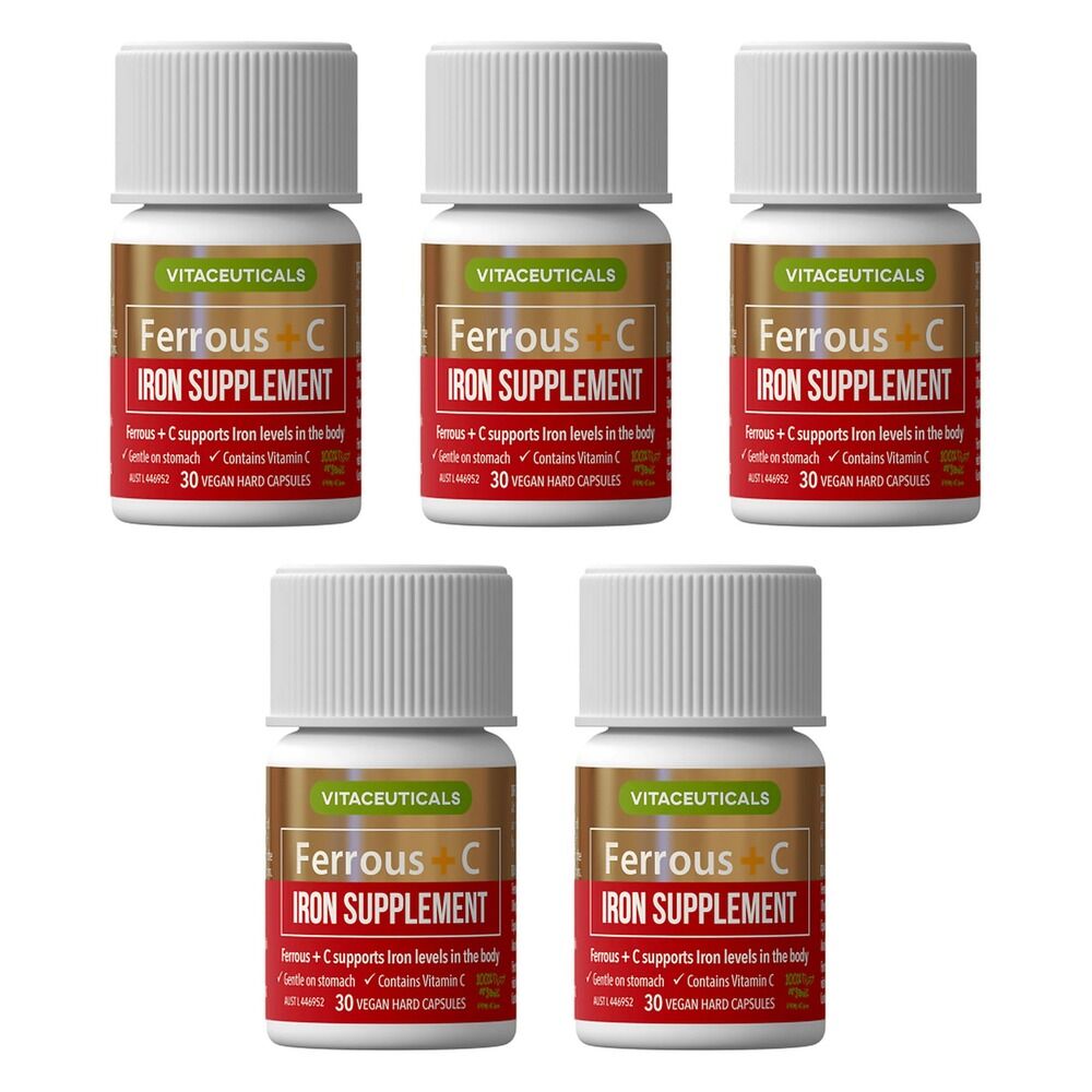 Ferrous C 30 Capsules Pack of 5