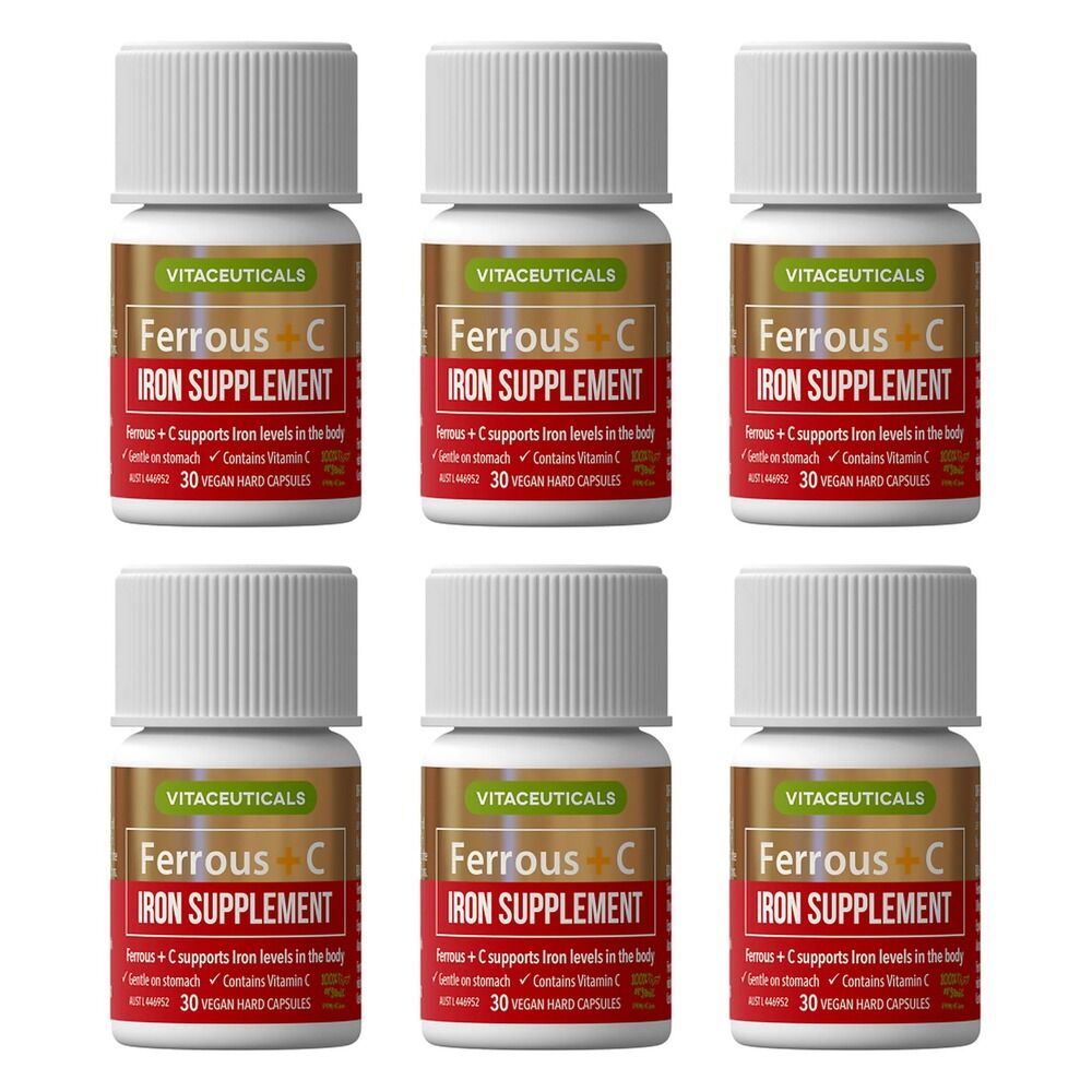Ferrous C 30 Capsules Pack of 6
