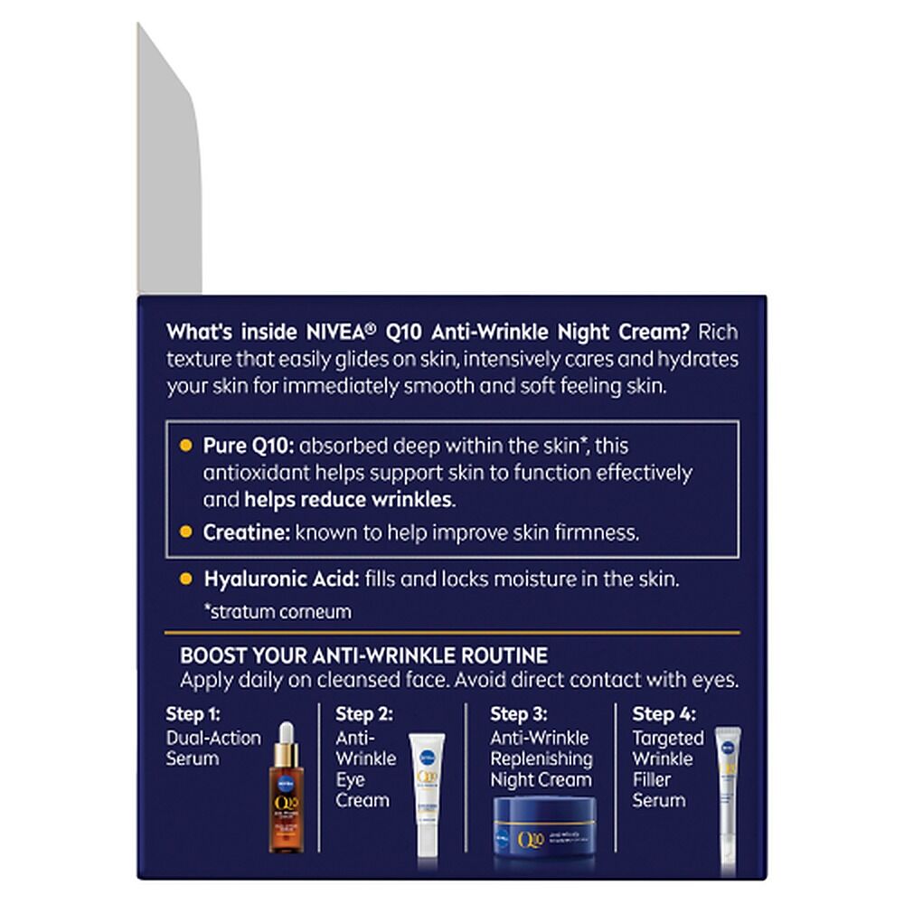 NIVEA Q10 Anti-Wrinkle Night Cream 50mL