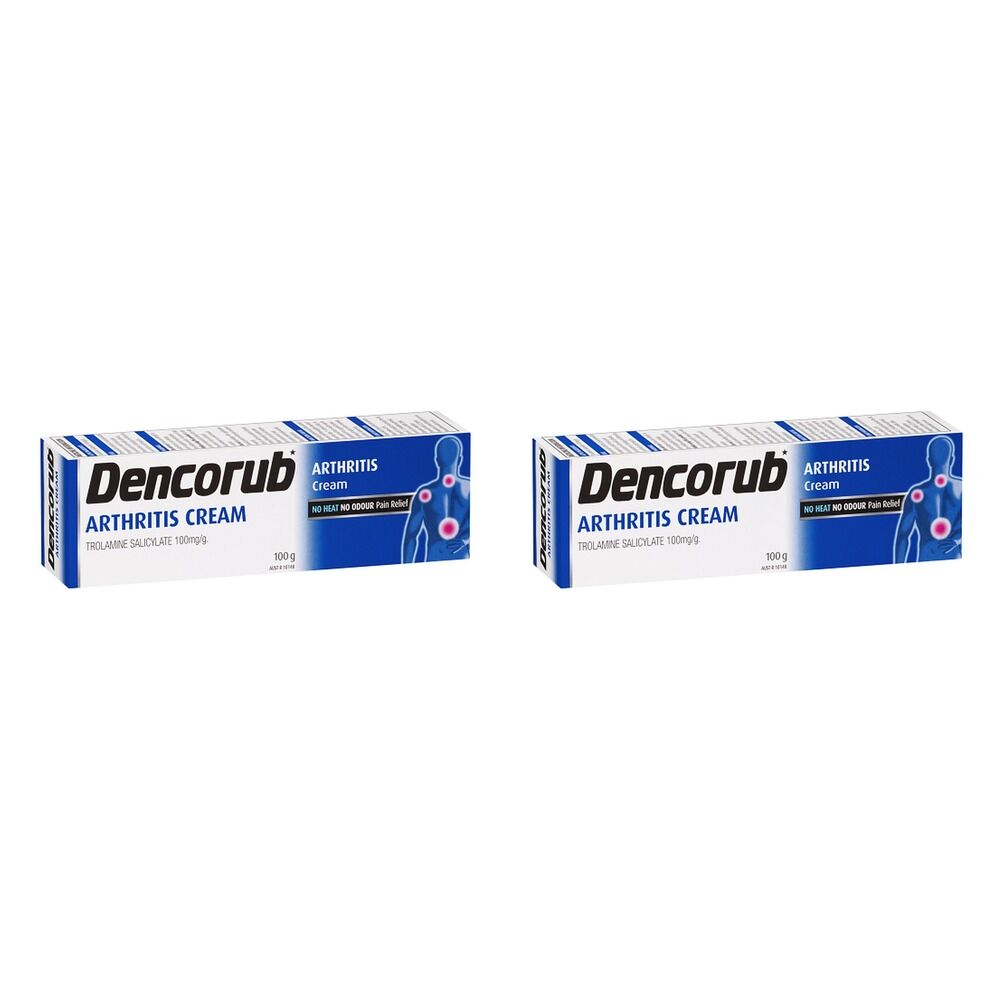 Dencorub Arthritis Cream 100g Pack of 2