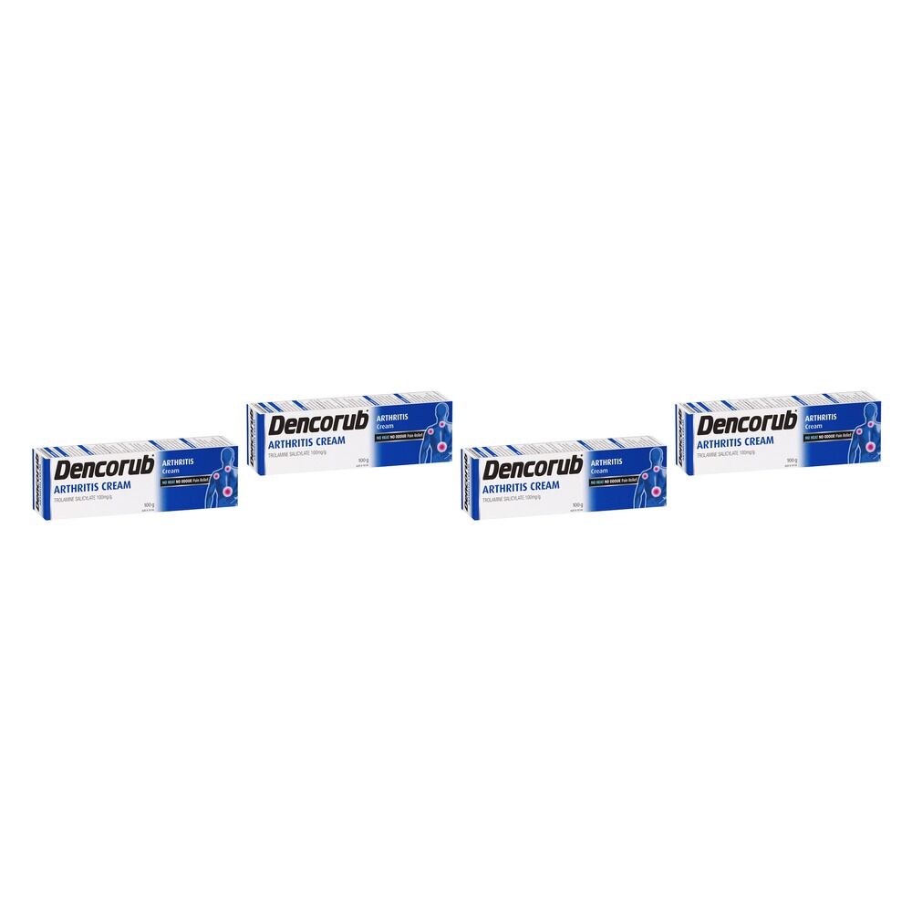 Dencorub Arthritis Cream 100g Pack of 4