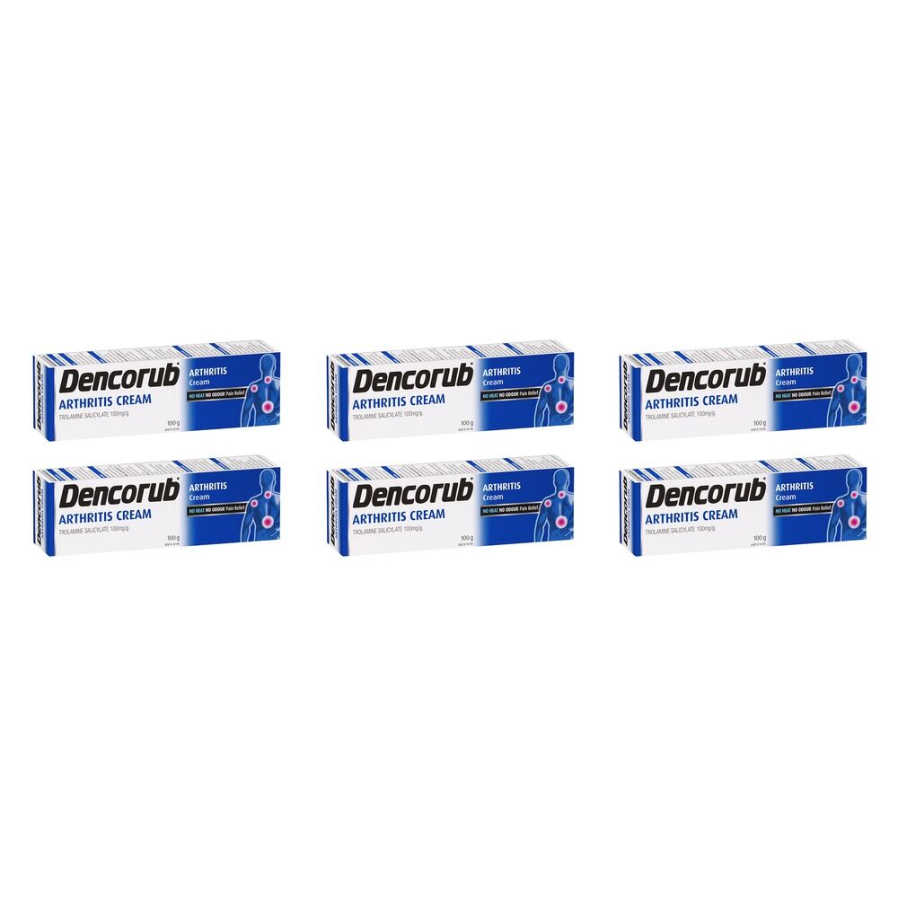 Dencorub Arthritis Cream 100g Pack of 6