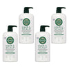 DermaVeen Oatmeal Shampoo for Dry, Flaky or Sensitive Scalps 1L Pack of 4