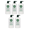 DermaVeen Oatmeal Shampoo for Dry, Flaky or Sensitive Scalps 1L Pack of 5