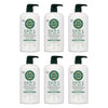 DermaVeen Oatmeal Shampoo for Dry, Flaky or Sensitive Scalps 1L Pack of 6