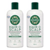 DermaVeen Oatmeal Shampoo for Dry, Flaky or Sensitive Scalps 500mL Pack of 2