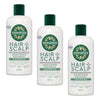 DermaVeen Oatmeal Shampoo for Dry, Flaky or Sensitive Scalps 250mL Pack of 3