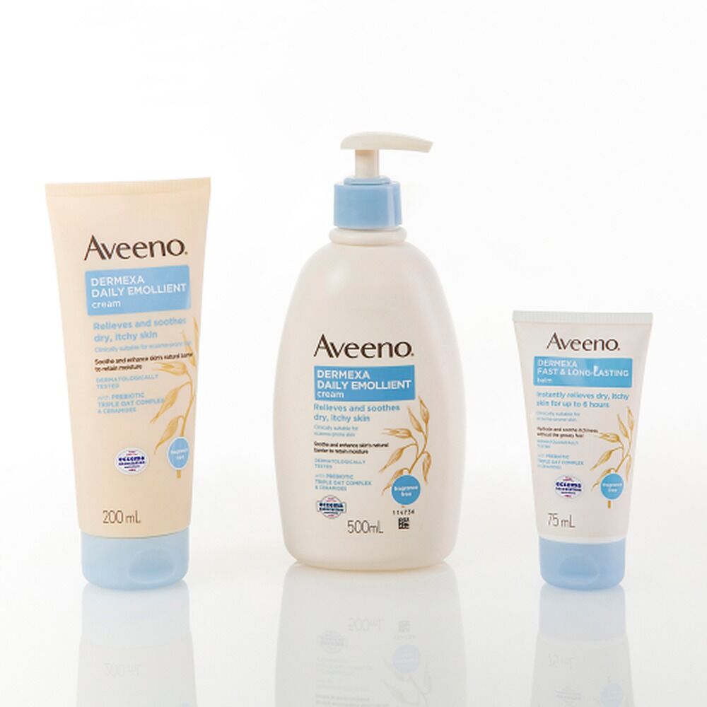 Aveeno Dermexa Body Balm for Sensitive, Eczema Prone Skin 75mL
