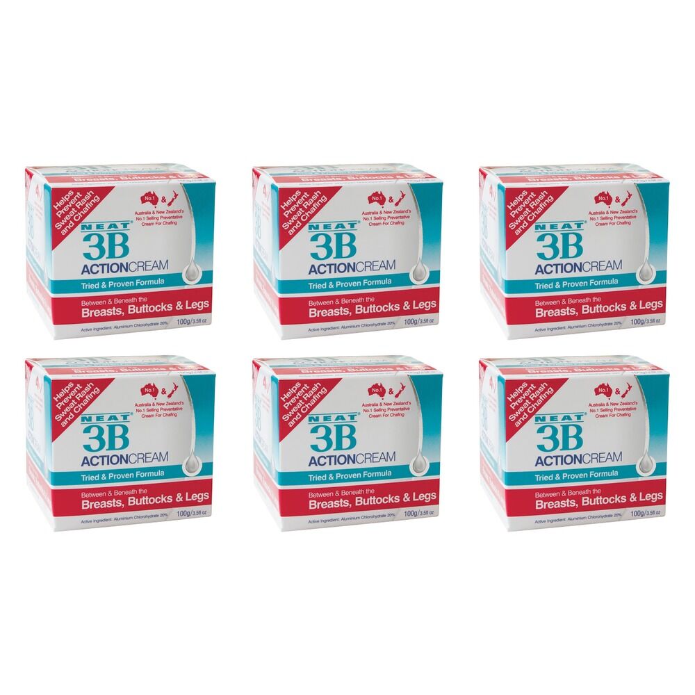 Neat Feat 3B Action Cream 100g Pack of 6