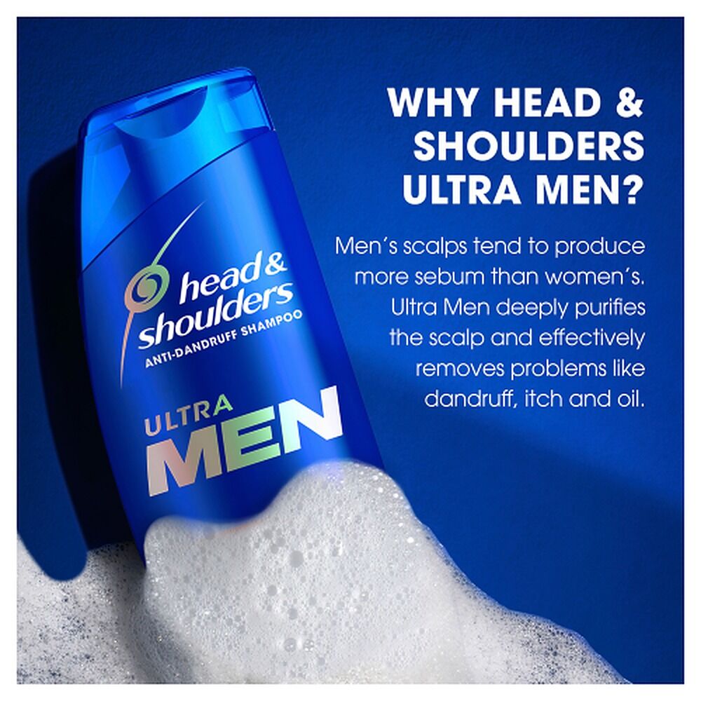 Head & Shoulders UltraMen Deep Clean 2in1 Shampoo & Conditioner 400mL