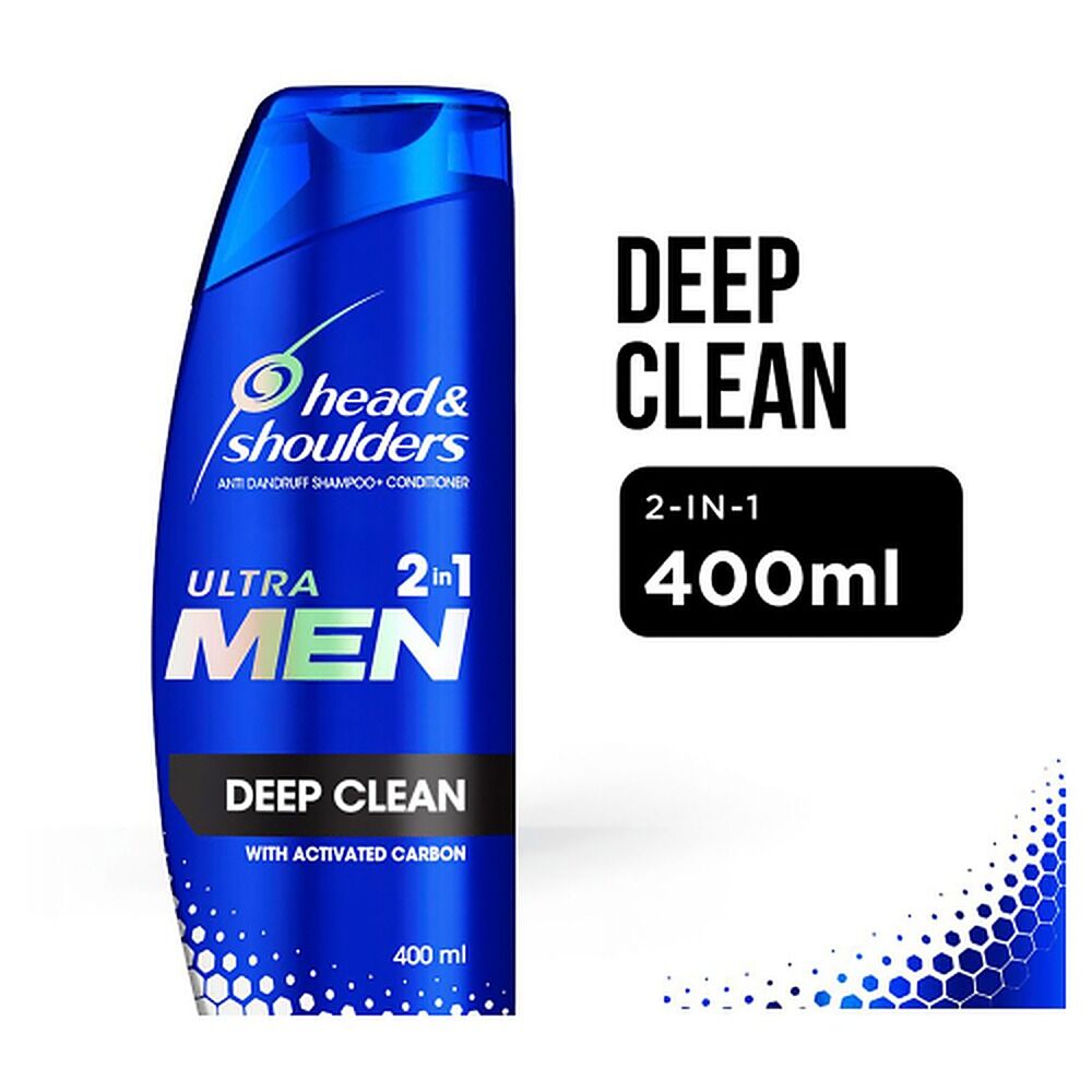 Head & Shoulders UltraMen Deep Clean 2in1 Shampoo & Conditioner 400mL