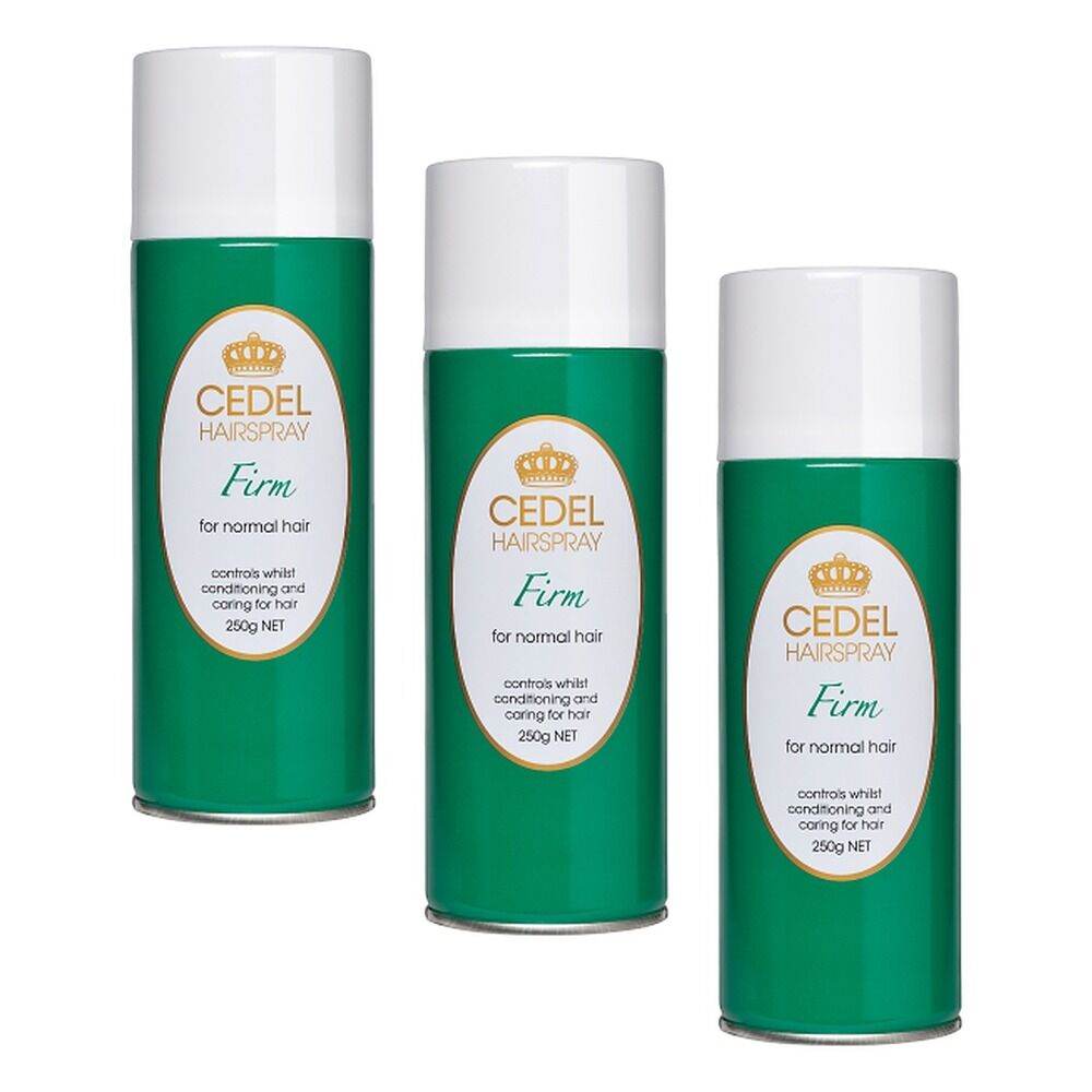 Cedel Hairspray Firm 250g Pack of 3