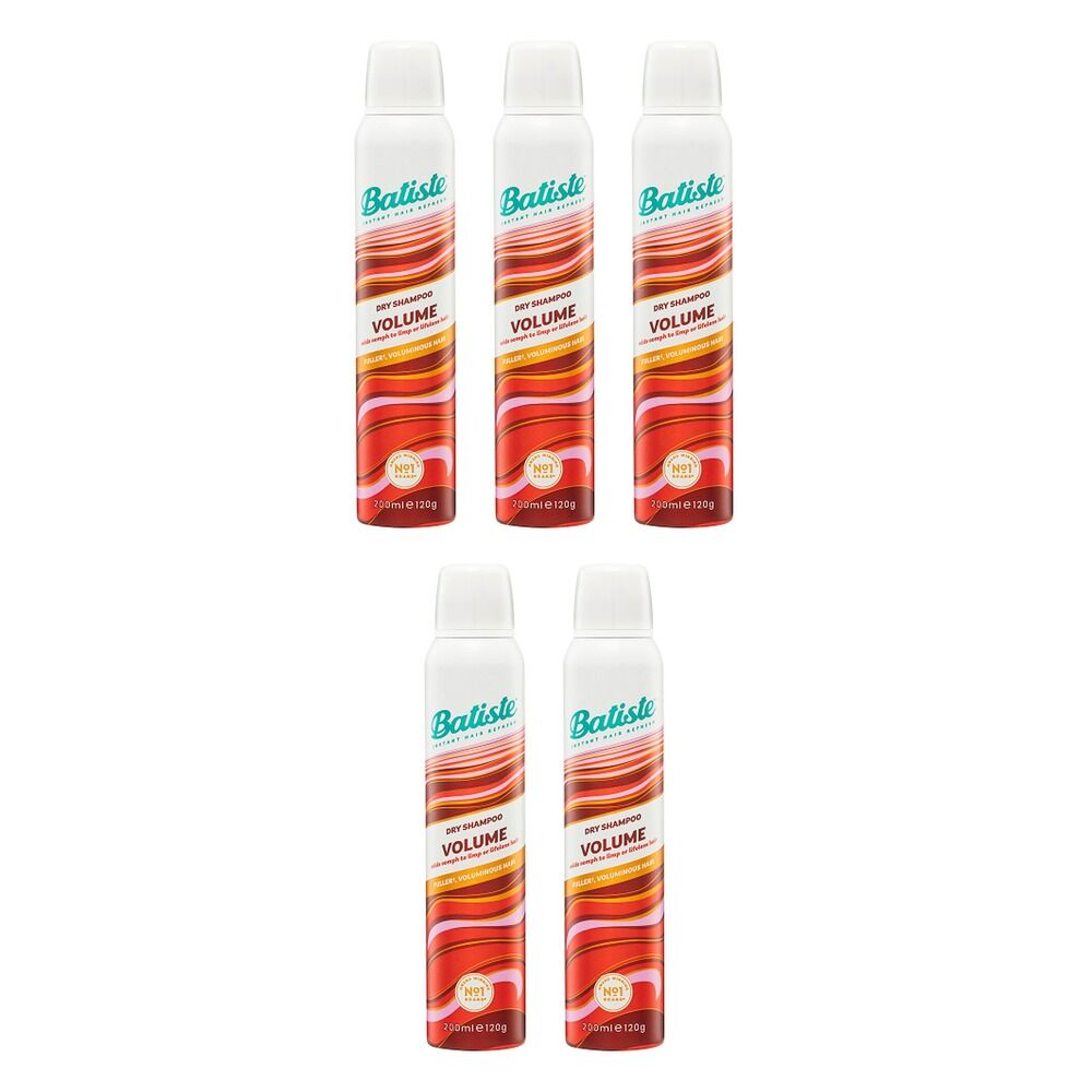 Batiste Volume Dry Shampoo 200mL Pack of 5