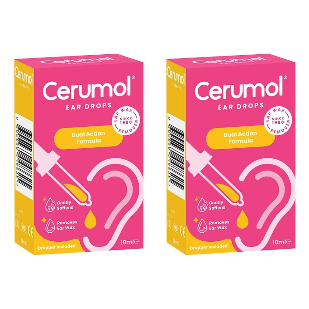 Cermol Ear Drops 10mL Pack of 2