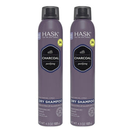 Hask Charcoal Purifying Dry Shampoo 122g Pack of 2