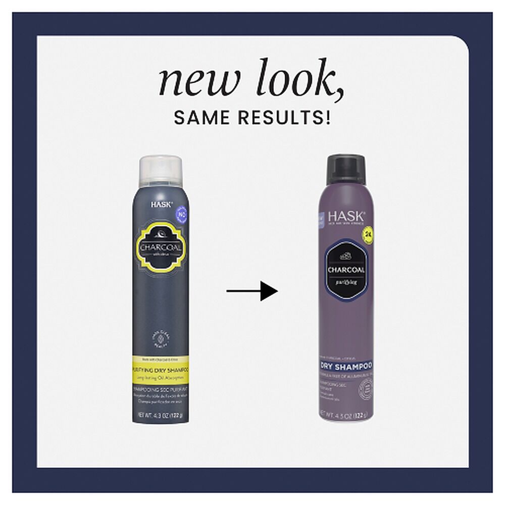 Hask Charcoal Purifying Dry Shampoo 122g