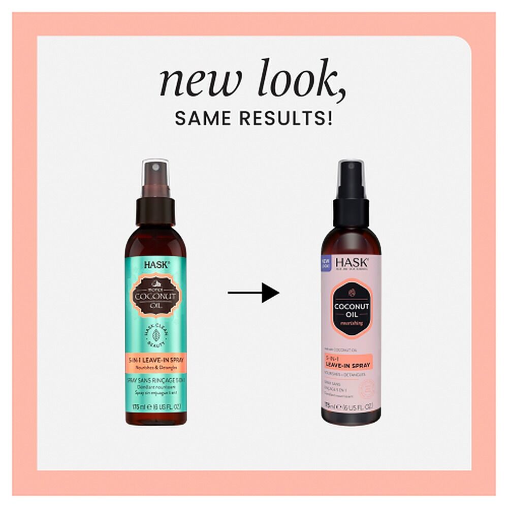 HASK Coconut Oil Nourishing 5-in-1 Leave-In Spray 175mL