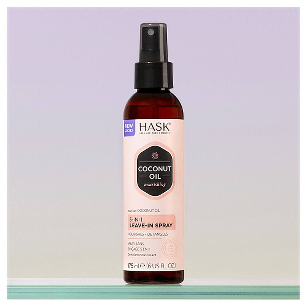 HASK Coconut Oil Nourishing 5-in-1 Leave-In Spray 175mL