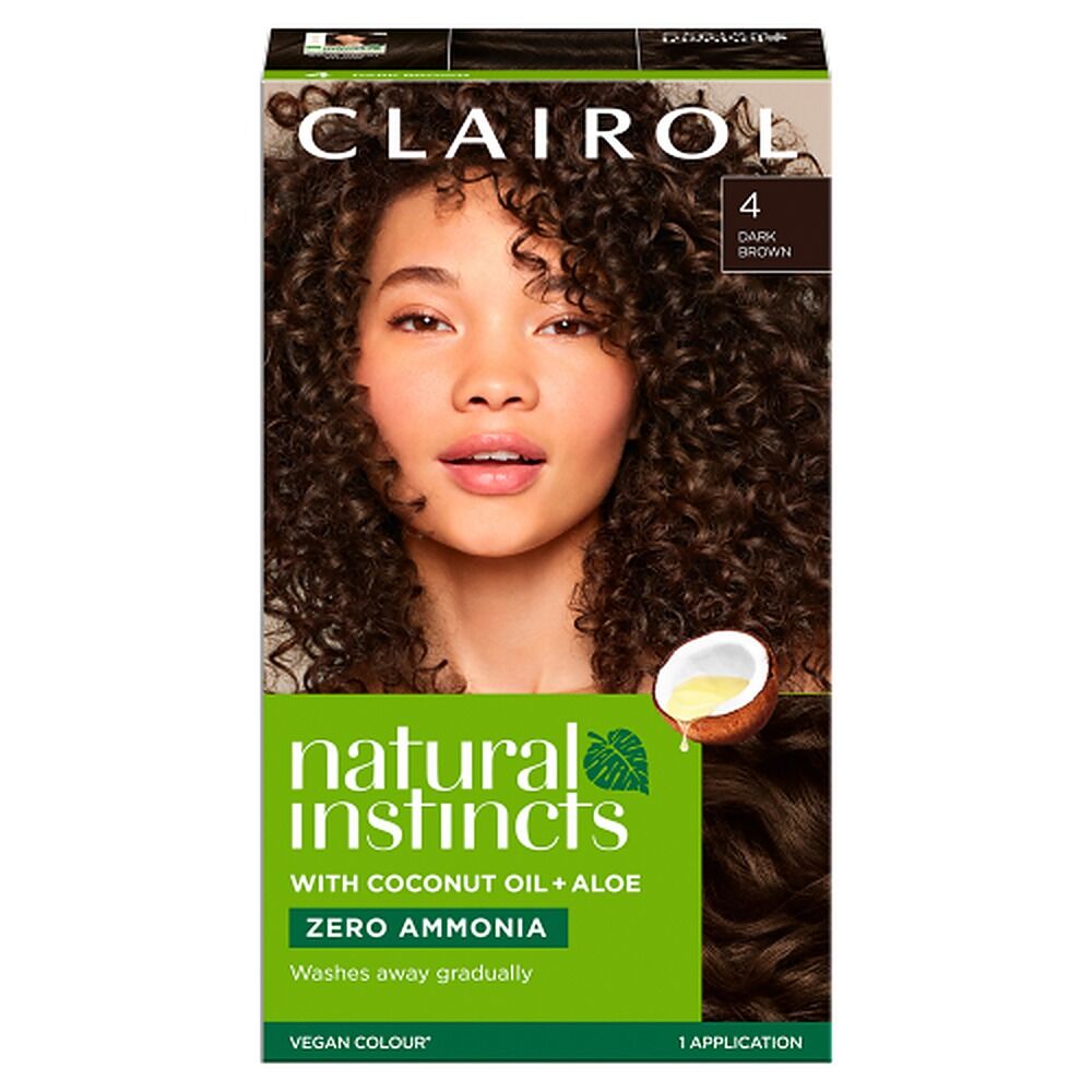 Clairol Natural Instincts 4 Dark Brown